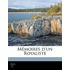 M Moires D'Un Royaliste