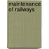 Maintenance Of Railways