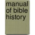 Manual of Bible History