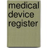 Medical Device Register door Mdr
