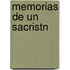 Memorias de Un Sacristn