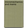 Micromechanics and Mems door William Trimmer