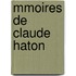Mmoires de Claude Haton
