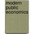 Modern Public Economics