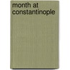 Month at Constantinople door Albert Smith