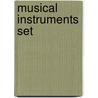 Musical Instruments Set by Wendy Lynch