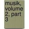 Musik, Volume 2, Part 3 door Nationalsozialistische Kulturgemeinde