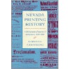 Nevada Printing History door Robert D. Armstrong