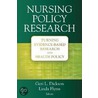 Nursing Policy Research by Unknown