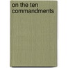 On The Ten Commandments door Henry Thornton