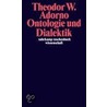 Ontologie und Dialektik door Theodor W. Adorno
