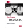 Opening Up Ecclesiastes door Jim Winter