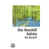 Otto Rennefeld Gedichte by Otto Rennefeld