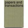Papers and Transactions by Anonymous Anonymous