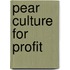 Pear Culture For Profit