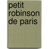 Petit Robinson de Paris door Eugnie Foa