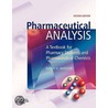 Pharmaceutical Analysis door David Watson