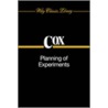 Planning of Experiments door David R. Cox