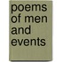 Poems Of Men And Events