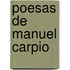 Poesas de Manuel Carpio