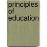 Principles of Education door Thomas Raymont