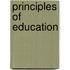 Principles of Education