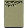 Psychological Capital C door Fred Luthans