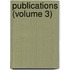 Publications (Volume 3)