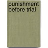 Punishment Before Trial door Human Rights Watch/Americas