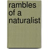 Rambles Of A Naturalist door John Davidson Godman