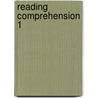 Reading Comprehension 1 by L. Fidge