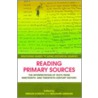 Reading Primary Sources by Miriam Dobson