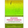 Reading Primary Sources door Miriam Dobson
