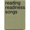 Reading Readiness Songs by Sara Jordan