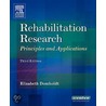 Rehabilitation Research by Elizabeth Domholdt