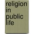 Religion In Public Life