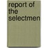Report Of The Selectmen