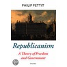 Republicanism Opt:ncs P door Philip Pettit