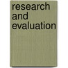 Research And Evaluation by Bradley T. Erford