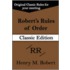 Robert's Rules of Order