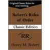 Robert's Rules of Order door M. Robert Henry