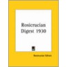 Rosicrucian Digest 1930 door Onbekend