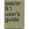 Sas/or 9.1 User's Guide by Sas Institute Inc.