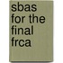 Sbas For The Final Frca