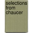 Selections from Chaucer
