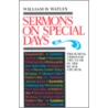 Sermons on Special Days door William D. Watley