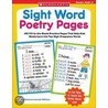 Sight Word Poetry Pages by Rozanne Lanczak Williams