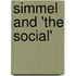 Simmel And 'The Social'