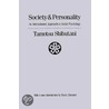 Society and Personality door Tamotsu Shibutani
