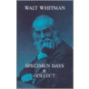 Specimen Days & Collect by Walter Whitman